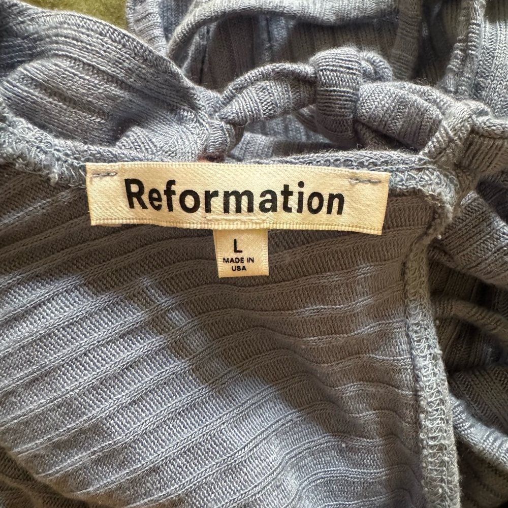 Reformation Brant Dress in Viola - Picture 6 of 6